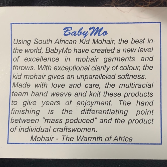 💝NWT BEST IN BOUTIQUE Mohair Price firm - Picture 3 of 5